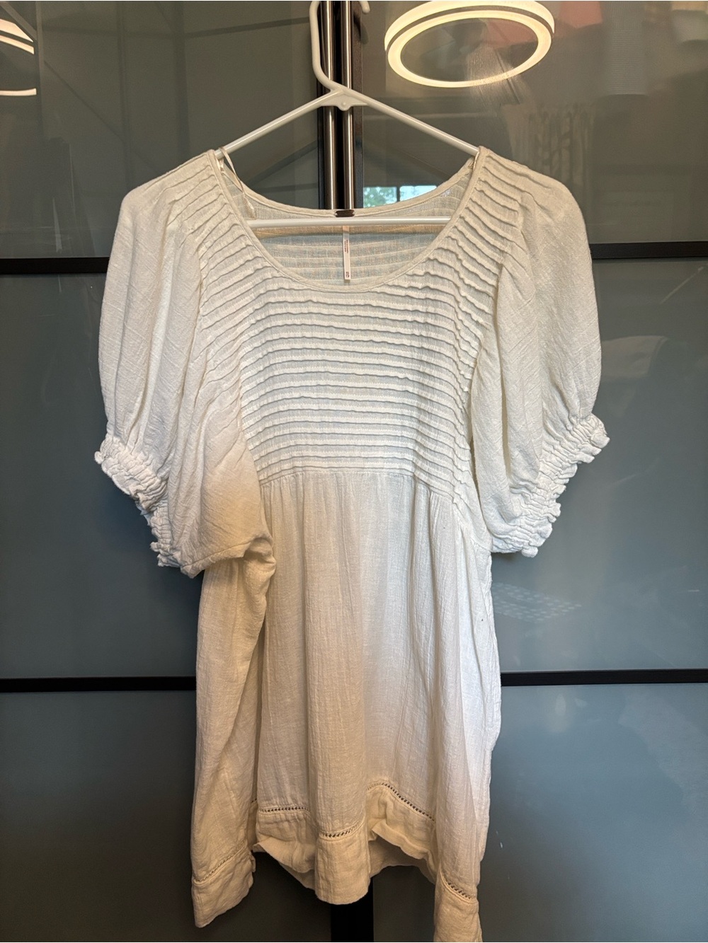 Free People Elise White Tunic